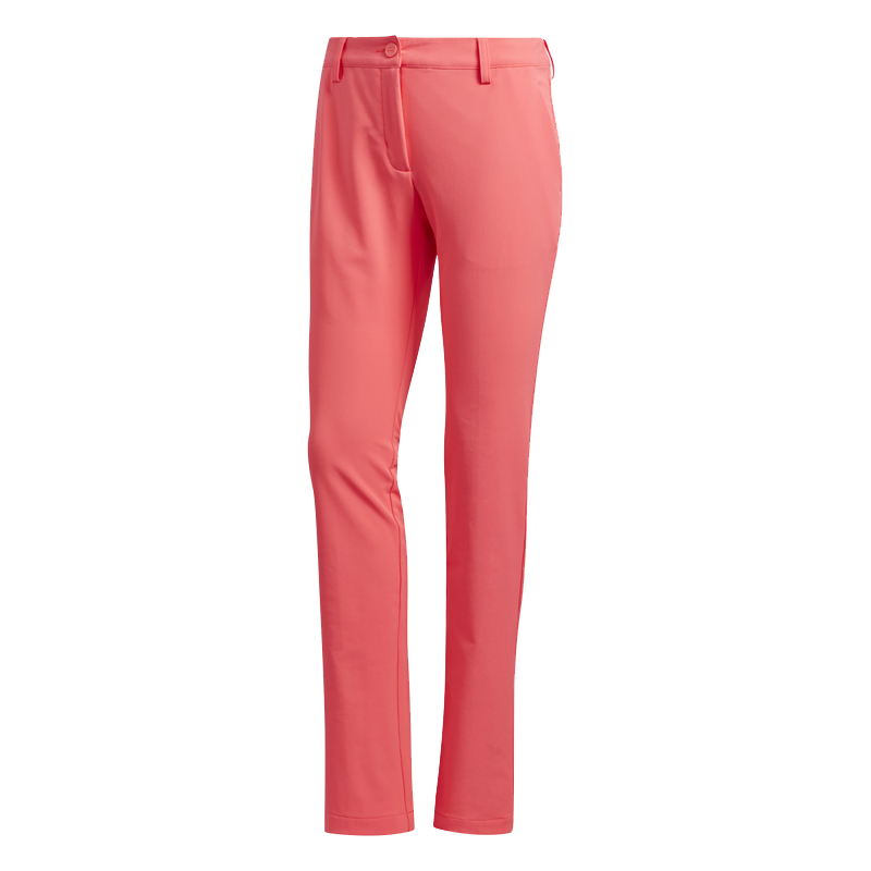 Adidas Pants Women M Blue Pink Stripes Sweatpants Stretch Workout Pockets 