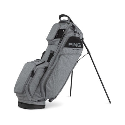 Ping Hoofer 14 231 Stand Bag - Heather Grey/Black